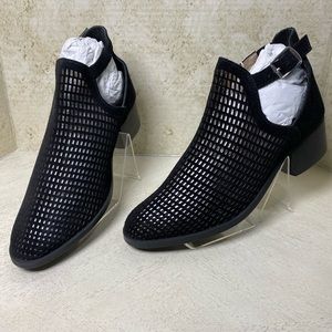 Elegant Black Mesh Women Sandals